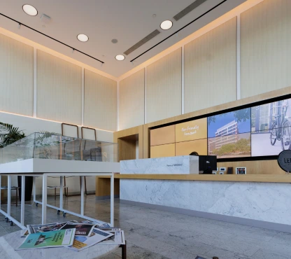 Romcim Timpuri Noi Square, Reception Area View
